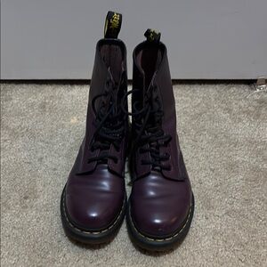 Dr. Martens Women's Purple Boots